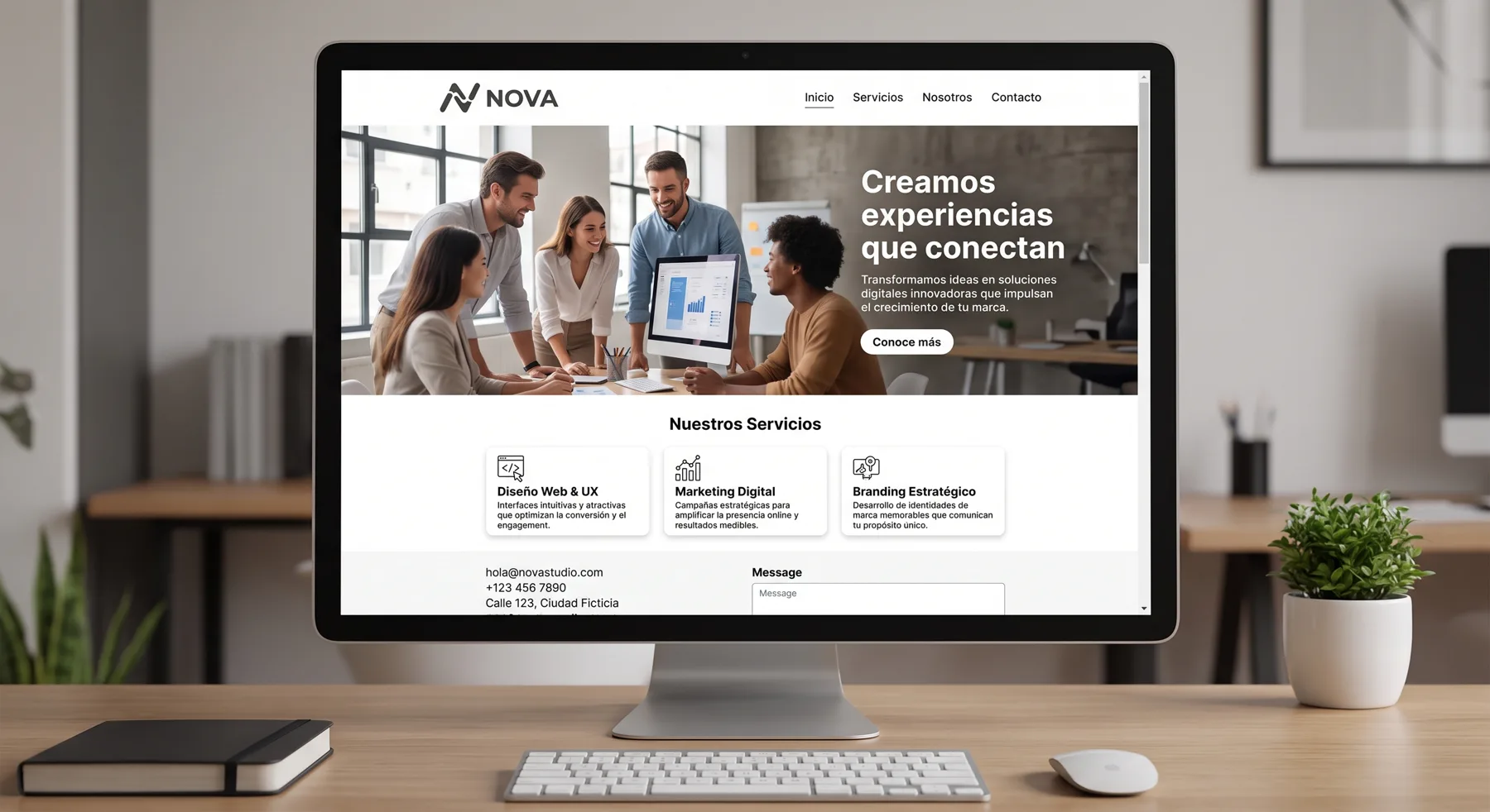 Paquete web – Landing Page